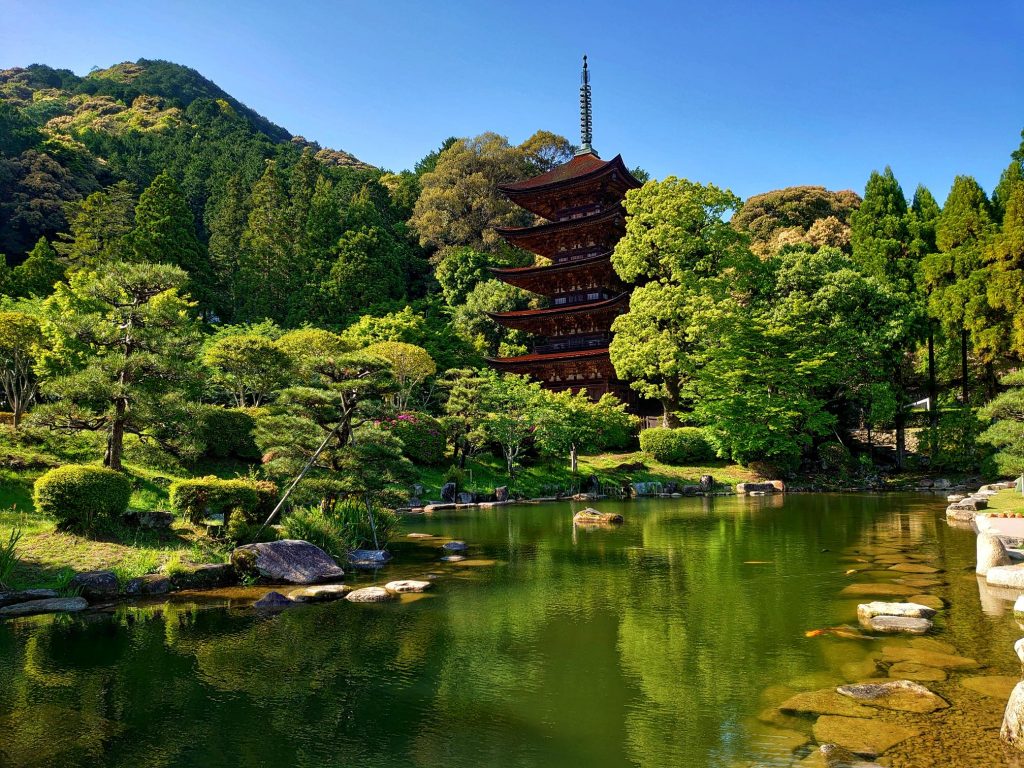 Ruriko-ji Temple is home to one of the three most famous pagodas in Japan.